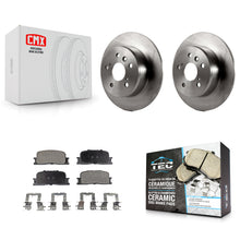Load image into Gallery viewer, [Rear] 2001-2003 Toyota Highlander FWD Premium OE Brake Rotors &amp; Ceramic Pads Kit For Max Braking