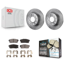 Rear Brake Rotor And Ceramic Pad Kit For Nissan Maxima Infiniti I35 I30 INFINITI