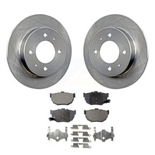 Charger l&#39;image dans la galerie, Rear Disc Brake Rotors And Ceramic Pads Kit For Hyundai Elantra Tiburon