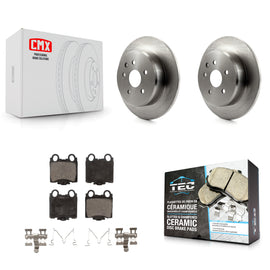Rear Disc Brake Rotors & Ceramic Pad Kit For Lexus GS300 SC430 IS300 GS400 GS430