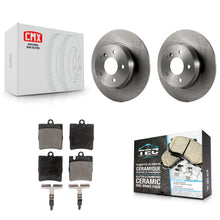 Load image into Gallery viewer, Rear Brake Rotors Ceramic Pad Kit For Mercedes-Benz E320 C230 C240 CLK320 CLK350