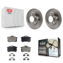 Charger l'image dans la galerie, [Rear] 2007-2010 Volkswagen Beetle Premium OE Brake Rotors &amp; Ceramic Pads Kit For Max Braking