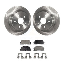 Load image into Gallery viewer, Rear Disc Brake Rotors And Ceramic Pads Kit For 2001-2003 Toyota Highlander AWD