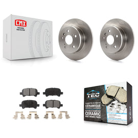 Kit de disques de frein à disque arrière et plaquettes en céramique pour Toyota Avalon 2000-2004 