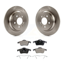 Load image into Gallery viewer, Rear Disc Brake Rotors And Ceramic Pads Kit For Volvo S60 V70 XC70 S80