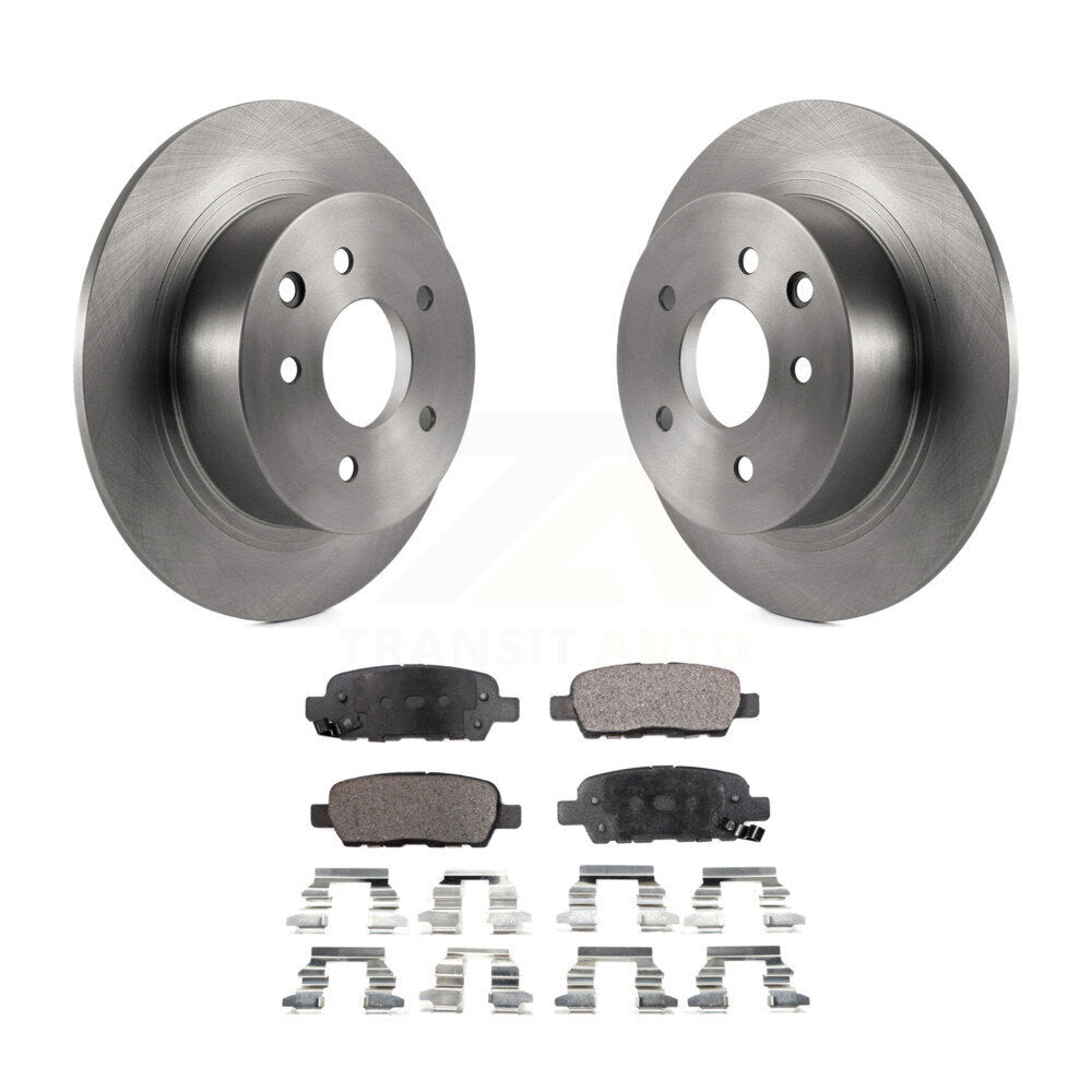 Kit de rotors de frein à disque arrière et plaquettes en céramique pour Nissan Altima Sentra Maxima Juke 