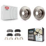 Kit de rotors de frein à disque arrière et plaquettes en céramique pour Toyota Camry Avalon Solara 