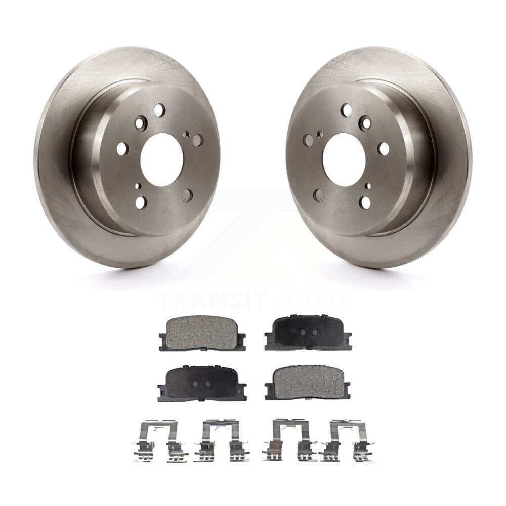 Rotors de frein à disque arrière et Kit de plaquettes en céramique pour Toyota Camry Lexus ES330 ES300 