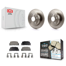 Charger l'image dans la galerie, Rotors de frein à disque arrière et Kit de plaquettes en céramique pour Toyota Camry Lexus ES330 ES300 