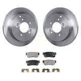 Rear Disc Brake Rotor & Ceramic Pad Kit For Hyundai Santa Fe Kia Sportage Tucson