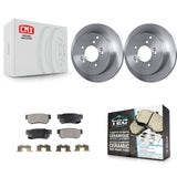 Rotor de frein à disque arrière et Kit de plaquettes en céramique, pour Hyundai Santa Fe Kia Sportage Tucson 