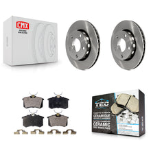 Load image into Gallery viewer, [Rear] 2000-2001 Audi S4 Premium OE Brake Rotors &amp; Ceramic Pads Kit For Max Braking