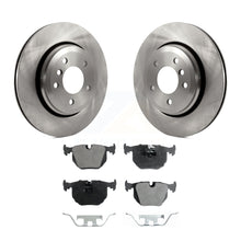 Charger l&#39;image dans la galerie, Rear Disc Brake Rotors And Ceramic Pads Kit For BMW 330Ci 330i 330xi