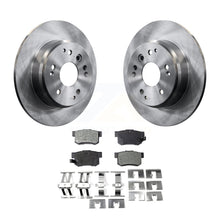 Load image into Gallery viewer, Rear Disc Brake Rotors And Ceramic Pads Kit For Acura TL Honda Element