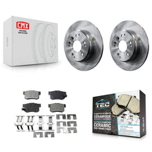 Load image into Gallery viewer, Rear Disc Brake Rotors And Ceramic Pads Kit For Acura TL Honda Element