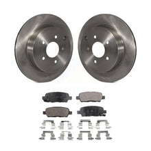 Load image into Gallery viewer, Rear Brake Rotors Ceramic Pad Kit For Nissan Murano INFINITI Pathfinder QX60 Q50