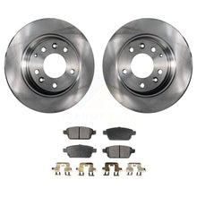 Charger l&#39;image dans la galerie, Rear Brake Rotor And Ceramic Pad Kit For Ford Fusion Mazda 6 Lincoln MKZ Mercury