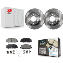 Load image into Gallery viewer, Rear Disc Brake Rotors And Ceramic Pads Kit For Mazda 6 Protege