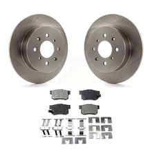 Load image into Gallery viewer, Rear Disc Brake Rotors And Ceramic Pads Kit For Honda Civic Acura EL