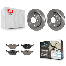 Charger l'image dans la galerie, Rear Disc Brake Rotors And Ceramic Pads Kit For BMW 323i 323Ci 328i 320i