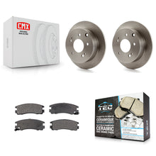 Load image into Gallery viewer, Rear Disc Brake Rotors And Ceramic Pads Kit For Mitsubishi Galant Eclipse