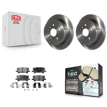 Charger l'image dans la galerie, Rear Brake Rotors Ceramic Pad Kit For Lexus Toyota Highlander RX350 RX330 RX400h