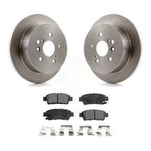 Charger l&#39;image dans la galerie, Rear Disc Brake Rotors And Ceramic Pads Kit For 2004-2010 Toyota Sienna