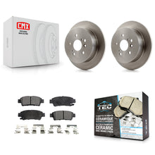 Charger l'image dans la galerie, [Rear] 2004-2010 Toyota Sienna Premium OE Brake Rotors &amp; Ceramic Pads Kit For Max Braking
