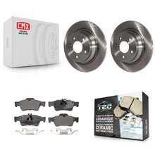 Load image into Gallery viewer, Rear Brake Rotor &amp; Ceramic Pad Kit For Mercedes-Benz E320 E350 E500 E250 E63 AMG