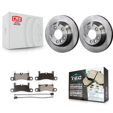 Charger l'image dans la galerie, Rear Disc Brake Rotor And Ceramic Pad Kit For Porsche Cayenne Volkswagen Touareg