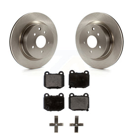 Rear Disc Brake Rotors And Ceramic Pad Kit For Nissan 350Z Infiniti G35 INFINITI