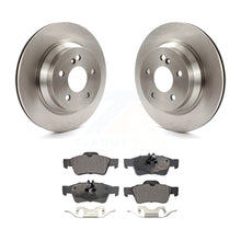 Charger l&#39;image dans la galerie, Rear Brake Rotors &amp; Ceramic Pad Kit For Mercedes-Benz E350 E320 E500 CLS550 E400