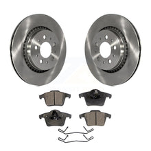 Charger l&#39;image dans la galerie, Rear Disc Brake Rotors And Ceramic Pads Kit For 2003-2014 Volvo XC90