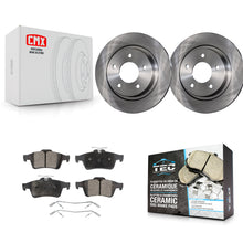 Load image into Gallery viewer, Rear Disc Brake Rotors And Ceramic Pads Kit For Mazda 3 Sport
