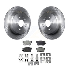 Charger l&#39;image dans la galerie, Rear Disc Brake Rotors And Ceramic Pads Kit For Acura RDX