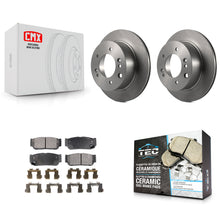Charger l'image dans la galerie, [Rear] 2003-2006 Kia Sorento Premium OE Brake Rotors &amp; Ceramic Pads Kit For Max Braking