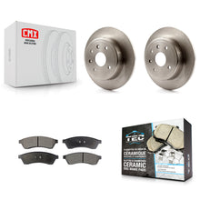 Charger l'image dans la galerie, [Rear] 2004-2006 Chevrolet Epica Suzuki Verona Premium OE Brake Rotors &amp; Ceramic Pads Kit For Max Braking