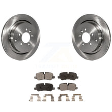 Charger l&#39;image dans la galerie, Rear Disc Brake Rotors And Ceramic Pads Kit For Land Rover Range Sport LR4 LR3