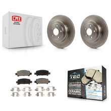 Charger l'image dans la galerie, Rear Disc Brake Rotors And Ceramic Pads Kit For Subaru Legacy