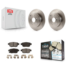 Load image into Gallery viewer, [Rear] 2006-2014 Honda Ridgeline Premium OE Brake Rotors &amp; Ceramic Pads Kit For Max Braking