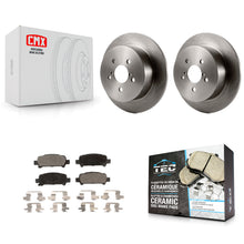 Charger l'image dans la galerie, Rear Brake Rotor Ceramic Pad Kit For 08-09 Subaru Legacy With 17" Factory Wheels