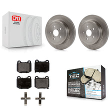 Charger l'image dans la galerie, Rear Disc Brake Rotors And Ceramic Pads Kit For Subaru Impreza