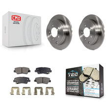 Charger l'image dans la galerie, Rear Disc Brake Rotors And Ceramic Pads Kit For 2007-2009 Kia Amanti