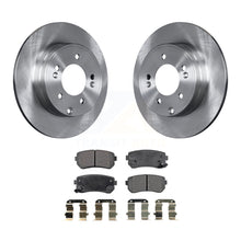 Charger l&#39;image dans la galerie, Rear Disc Brake Rotors And Ceramic Pad Kit For Hyundai Sonata Tucson Kia Cadenza