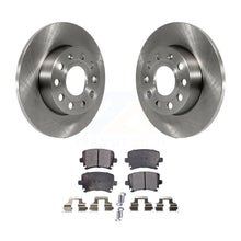 Charger l&#39;image dans la galerie, Rear Brake Rotor And Ceramic Pad Kit For Volkswagen Jetta Rabbit Audi A3 Quattro