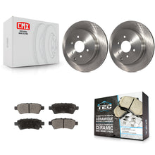 Load image into Gallery viewer, [Rear] 2005-2012 Nissan Pathfinder Premium OE Brake Rotors &amp; Ceramic Pads Kit For Max Braking