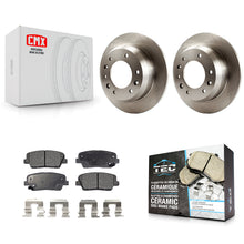 Charger l'image dans la galerie, Rear Disc Brake Rotors And Ceramic Pads Kit For Kia Sedona Hyundai Entourage