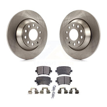 Load image into Gallery viewer, Rear Brake Rotor &amp; Ceramic Pad Kit For Audi A6 Quattro With 302mm Diameter