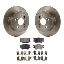 Charger l&#39;image dans la galerie, Rear Disc Brake Rotors And Ceramic Pads Kit For Toyota Camry Lexus ES350 Avalon