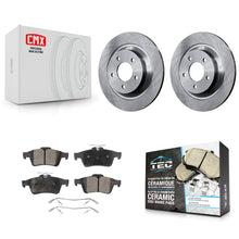 Load image into Gallery viewer, Rear Disc Brake Rotors And Ceramic Pads Kit For Mazda 5